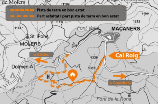 Villa Cal Roig - Pedraforca Saldés Esterno foto